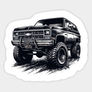 Chevrolet K5 Blazer Sticker